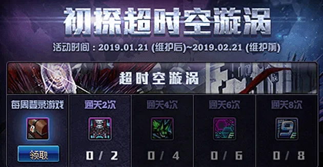 2025年超时空漩涡攻略　2020超时空漩涡奖励