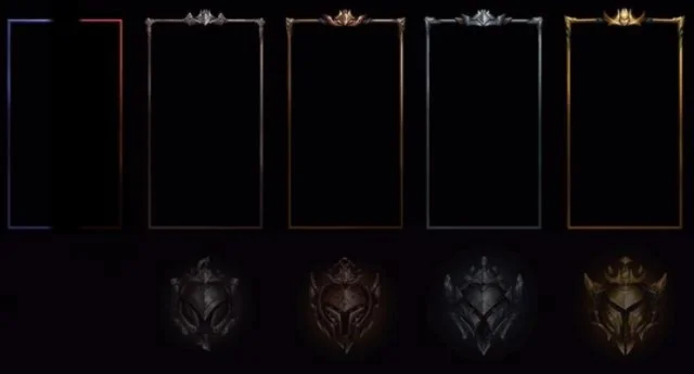 lol段位边框素材　lol段位边框素材图片