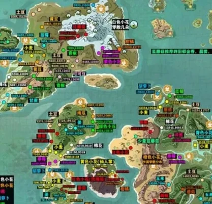 《创造与魔法》小麦高效采集攻略：平原地图分布及技巧