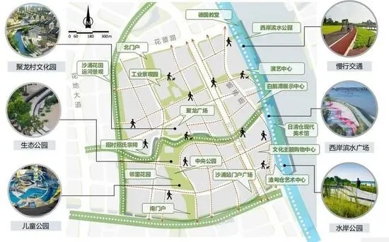 晋江城市天际线规划：特色分区与景观设计