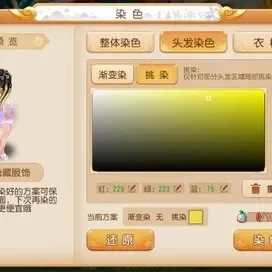 梦幻西游染发教程：轻松变黑发攻略