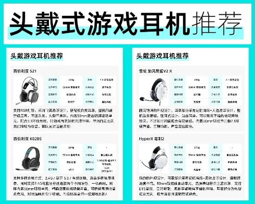 结实的游戏耳机排行榜-游戏耳机选购指南